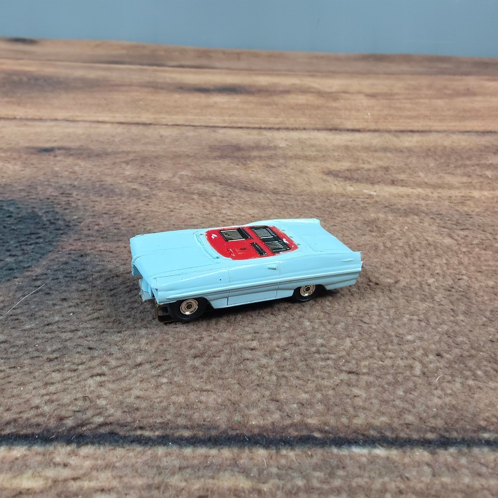 Atlas Slot Car HO Scale Light Blue Fair Vintage 1960s Racing Model - Picture 3 of 8